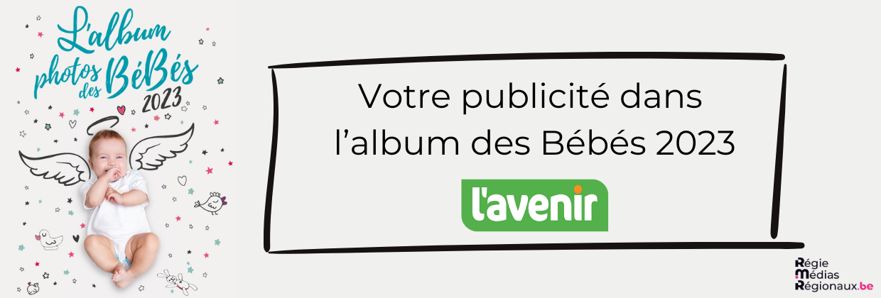 publicité album bébés 2023 L'Avenir